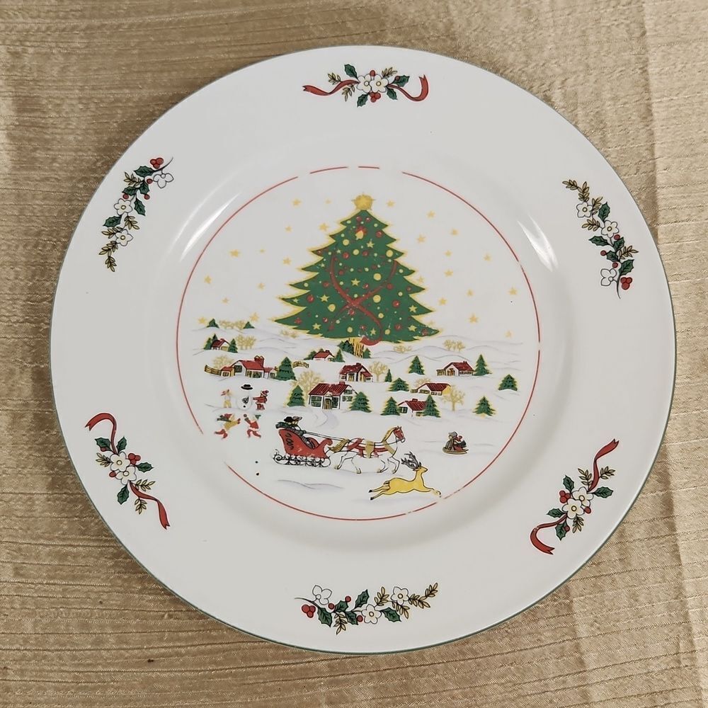 Panstone Christmas Dinner Plate